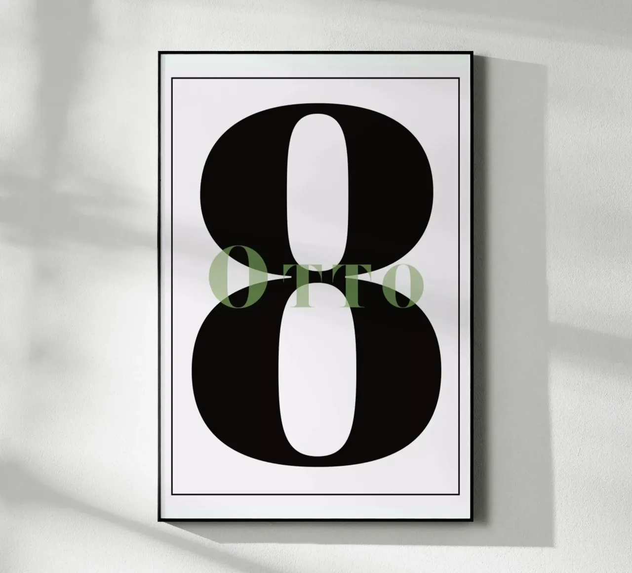 Numero 8 plexiglass da In Full Color