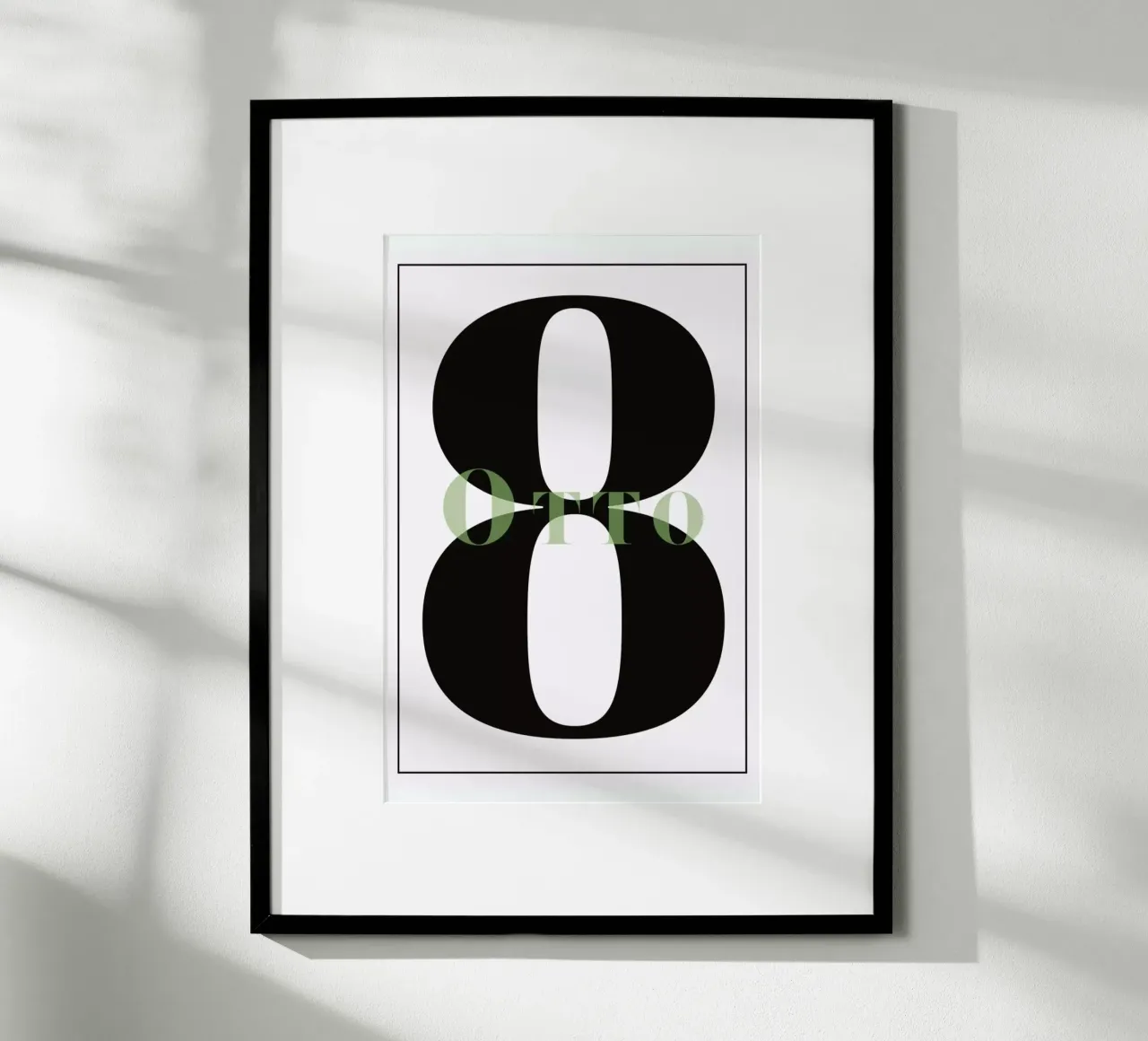 Numero 8 poster da In Full Color