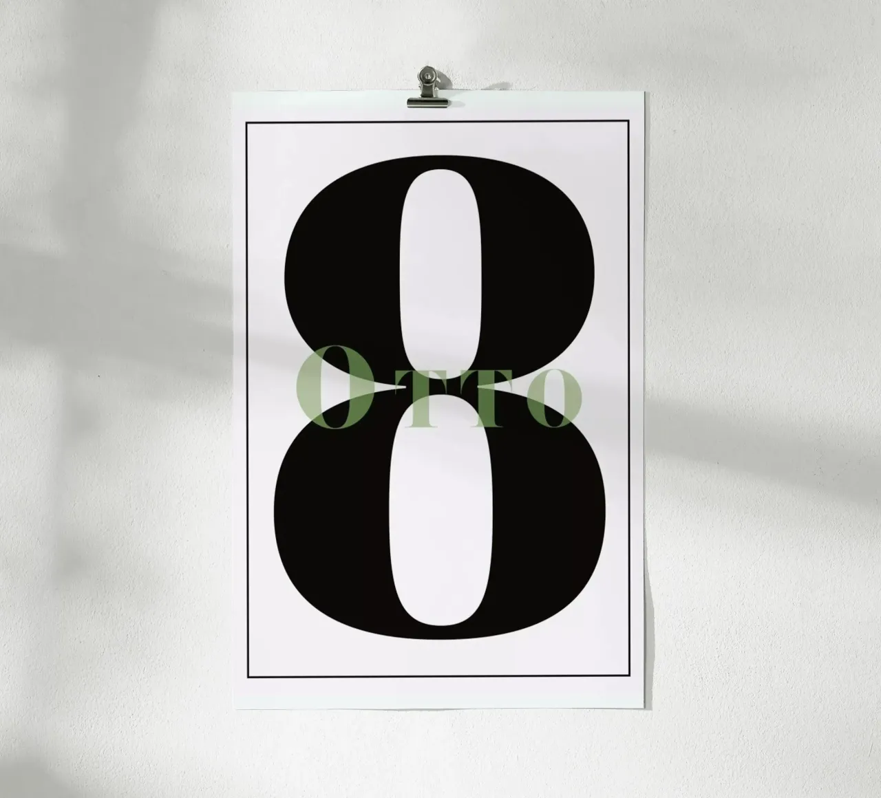 Numero 8 poster da In Full Color