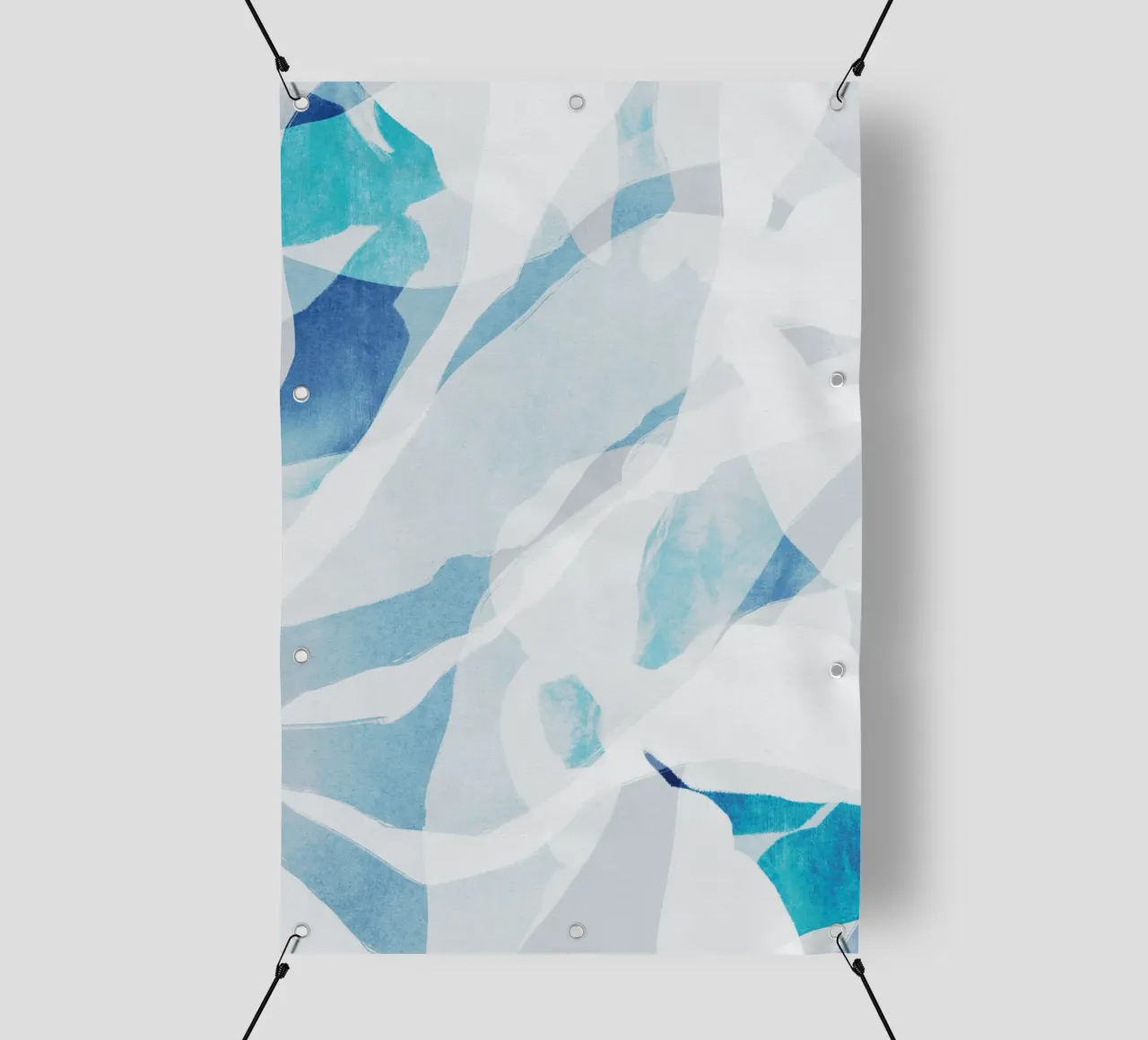 Ethereal Foliage telo in pvc da SABRIN DEIRANI