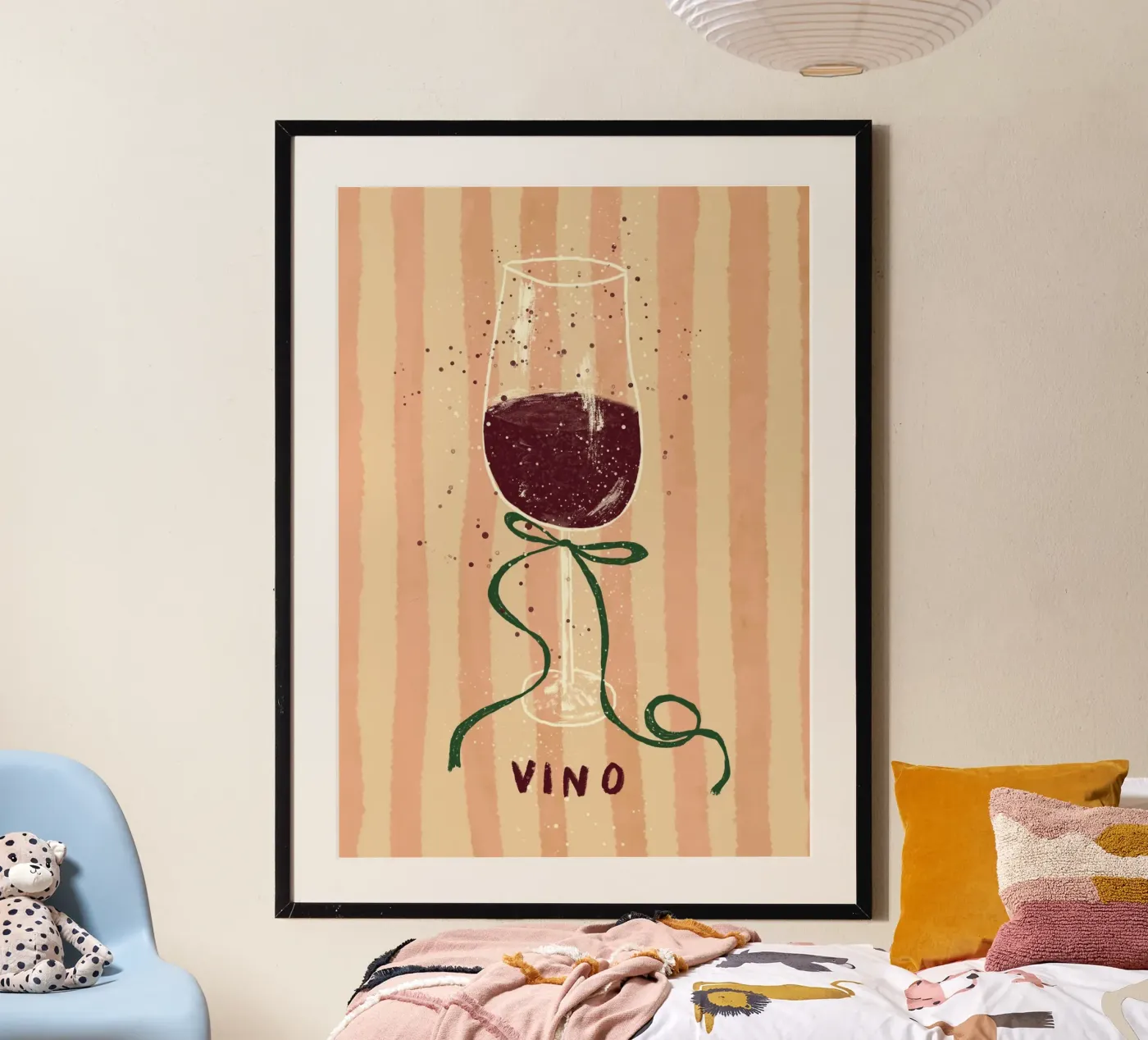 Vino poster by Studio Dolci