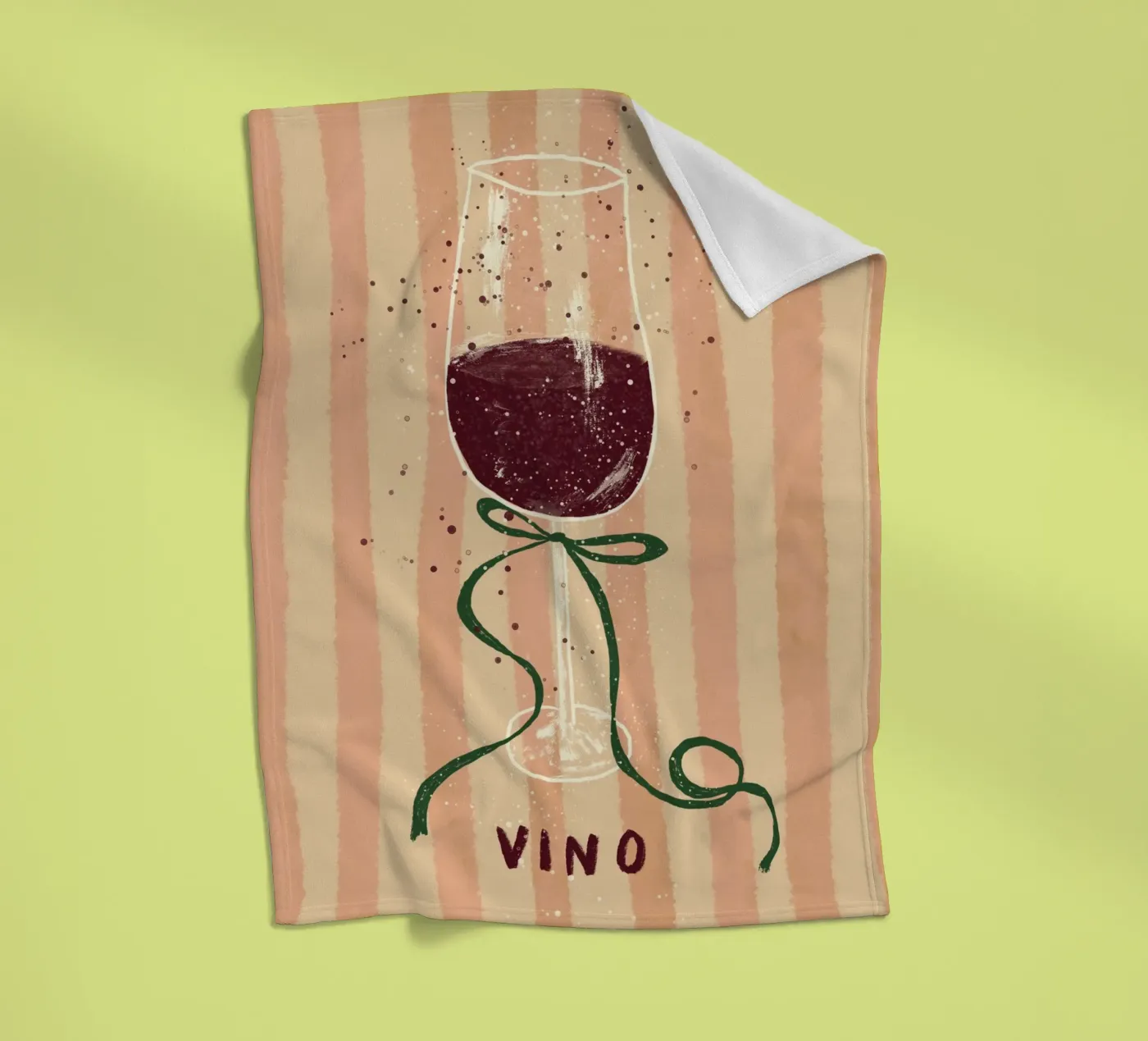 Vino Fleecedecke von Studio Dolci