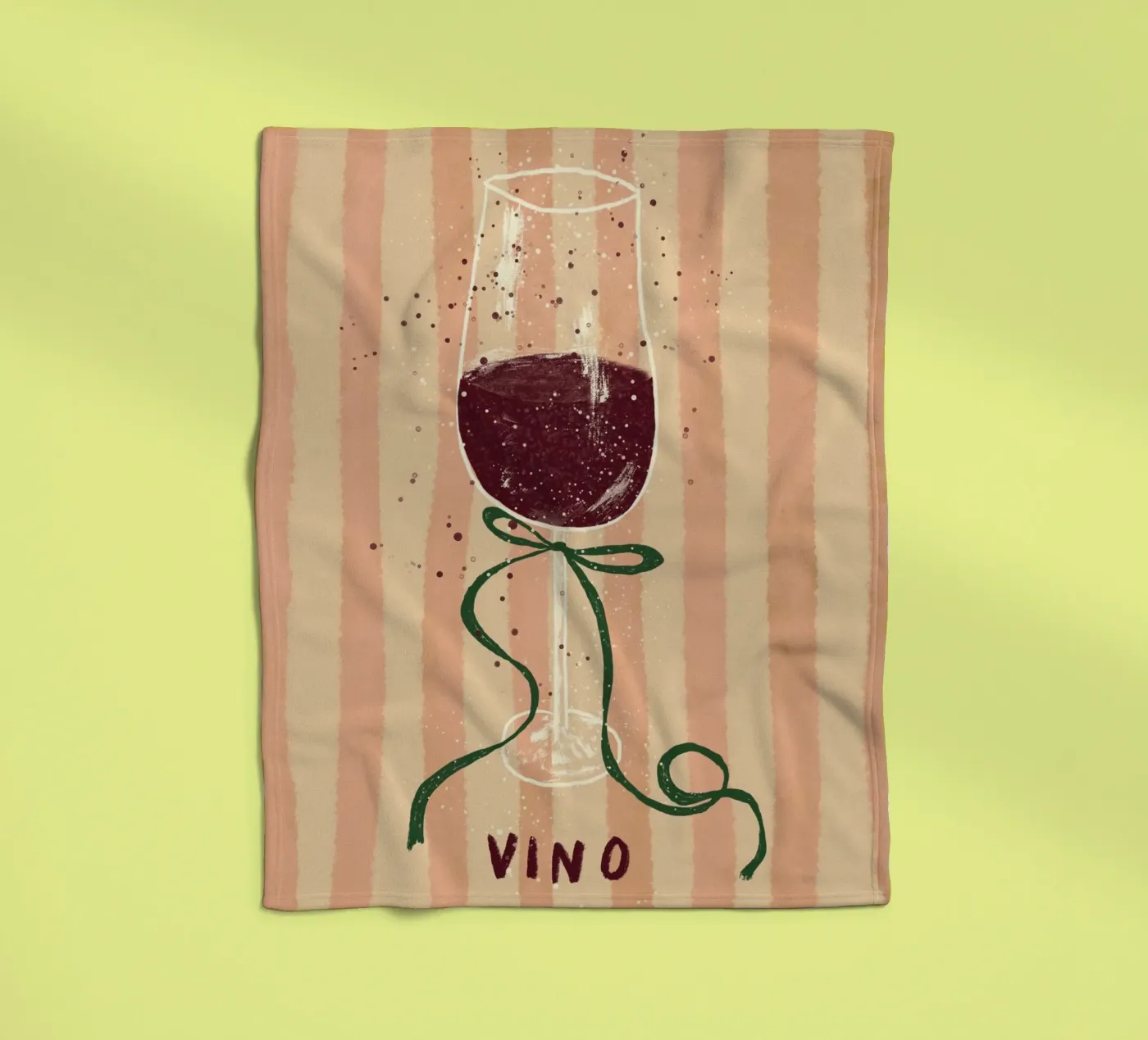 Vino Fleecedecke von Studio Dolci