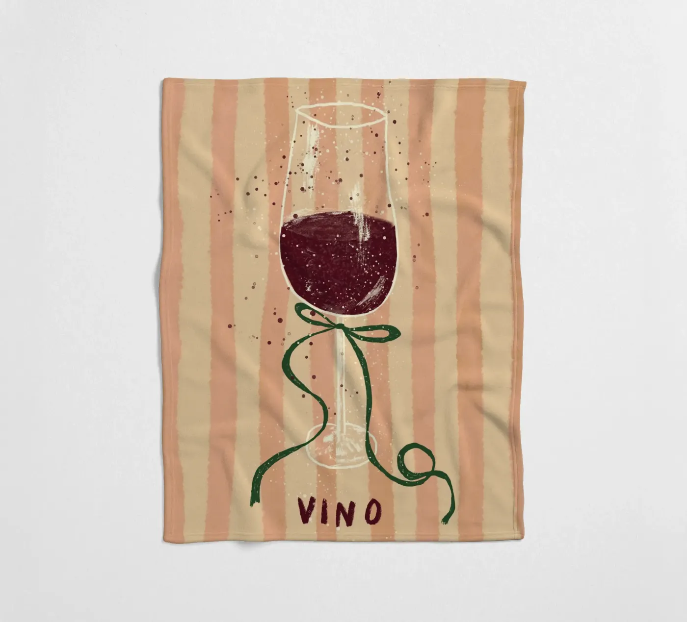 Vino Fleecedecke von Studio Dolci