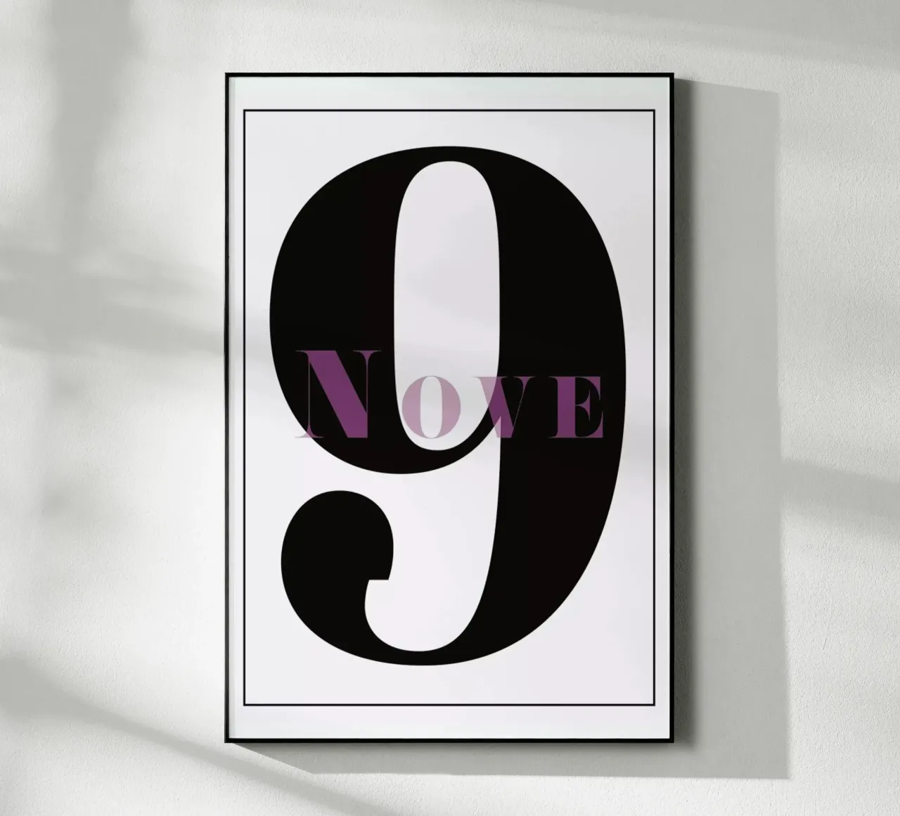 Numero 9 plexiglass da In Full Color