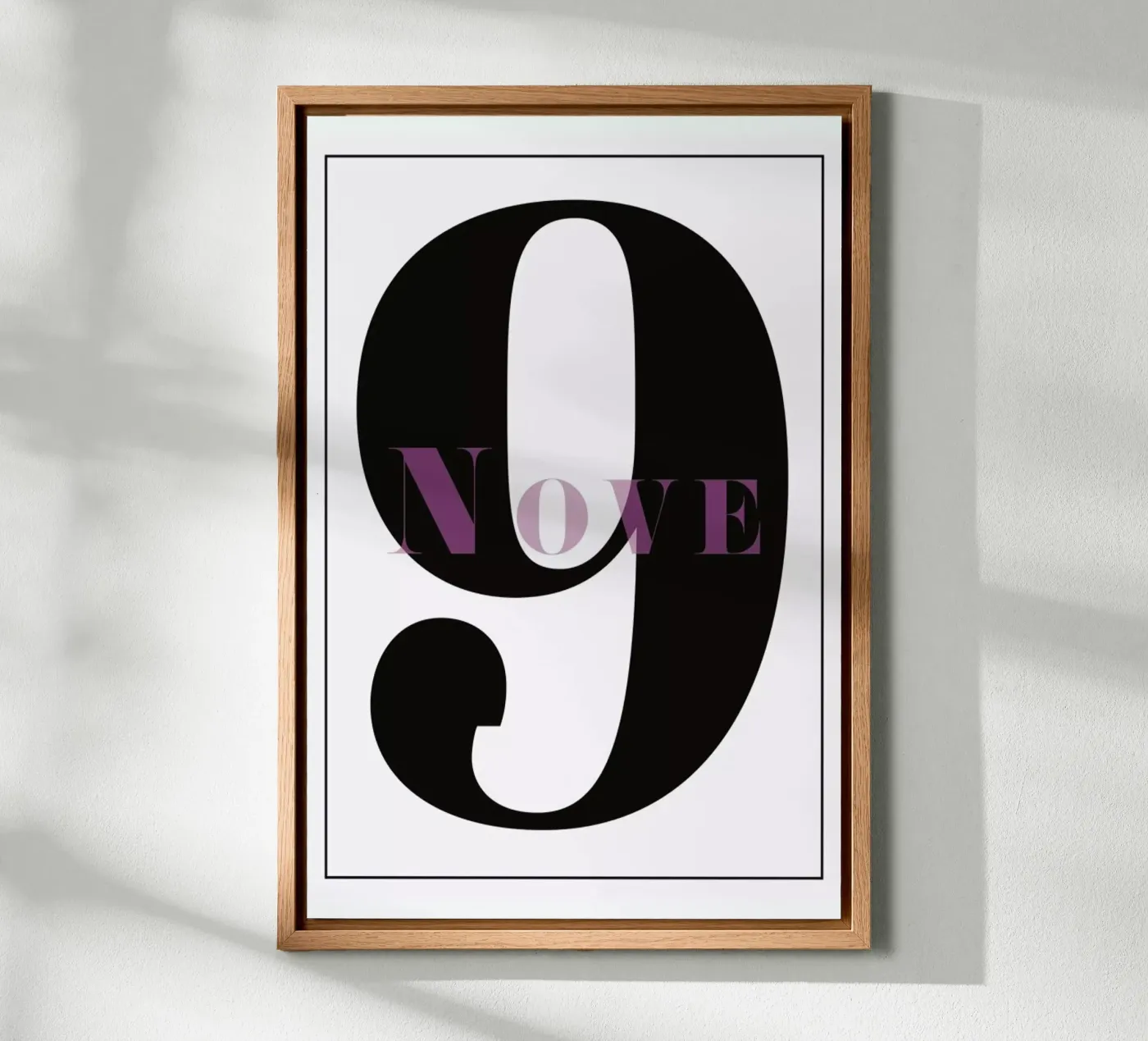 Numero 9 forex plate by In Full Color