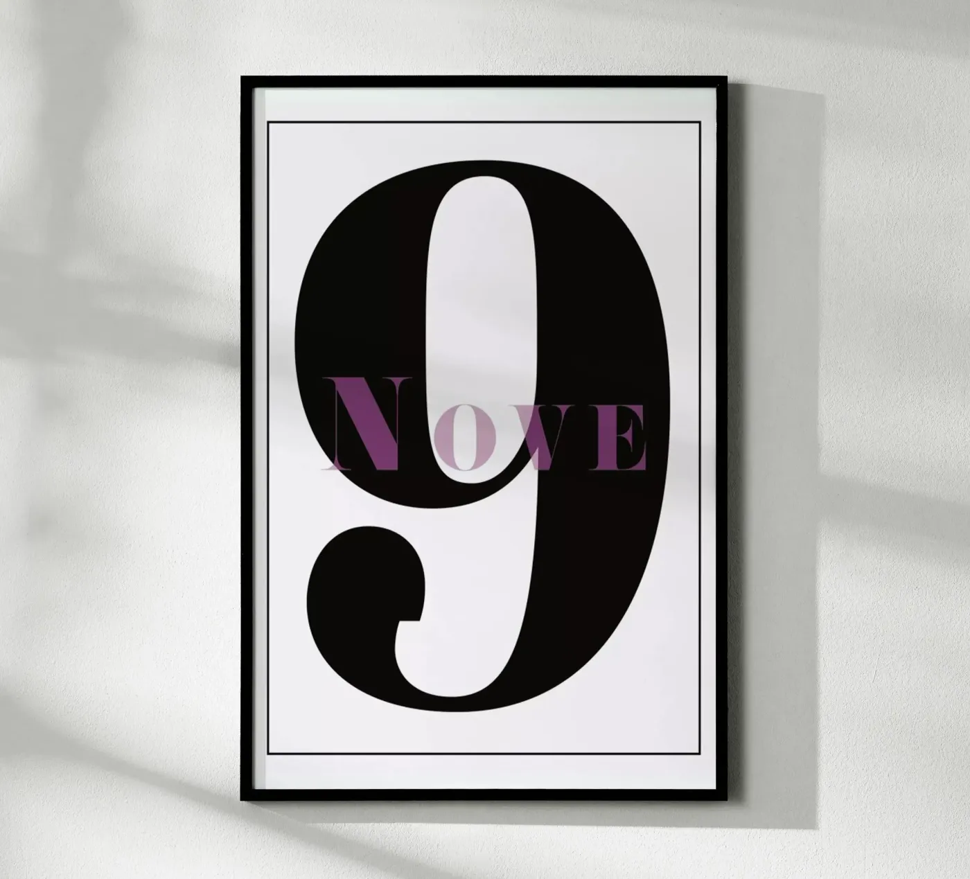 Numero 9 poster van In Full Color