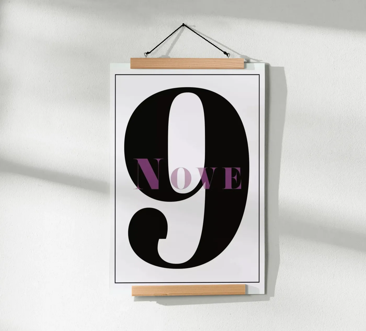 Numero 9 poster van In Full Color