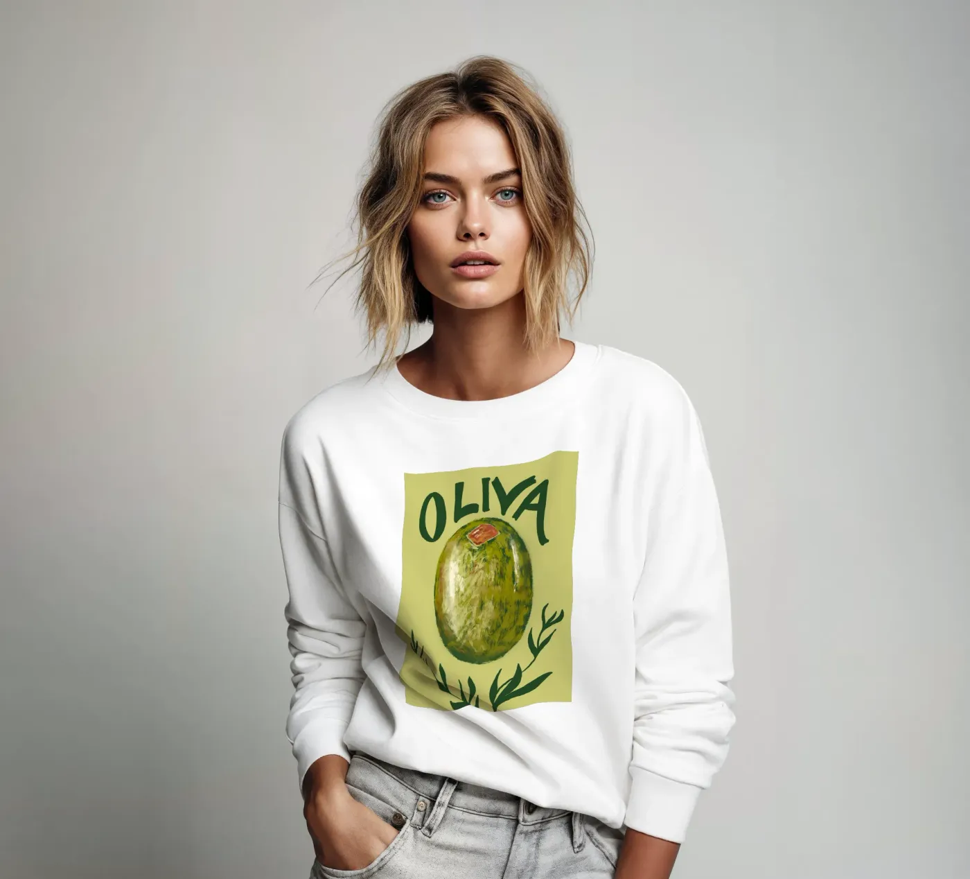 Oliva felpa da Studio Dolci