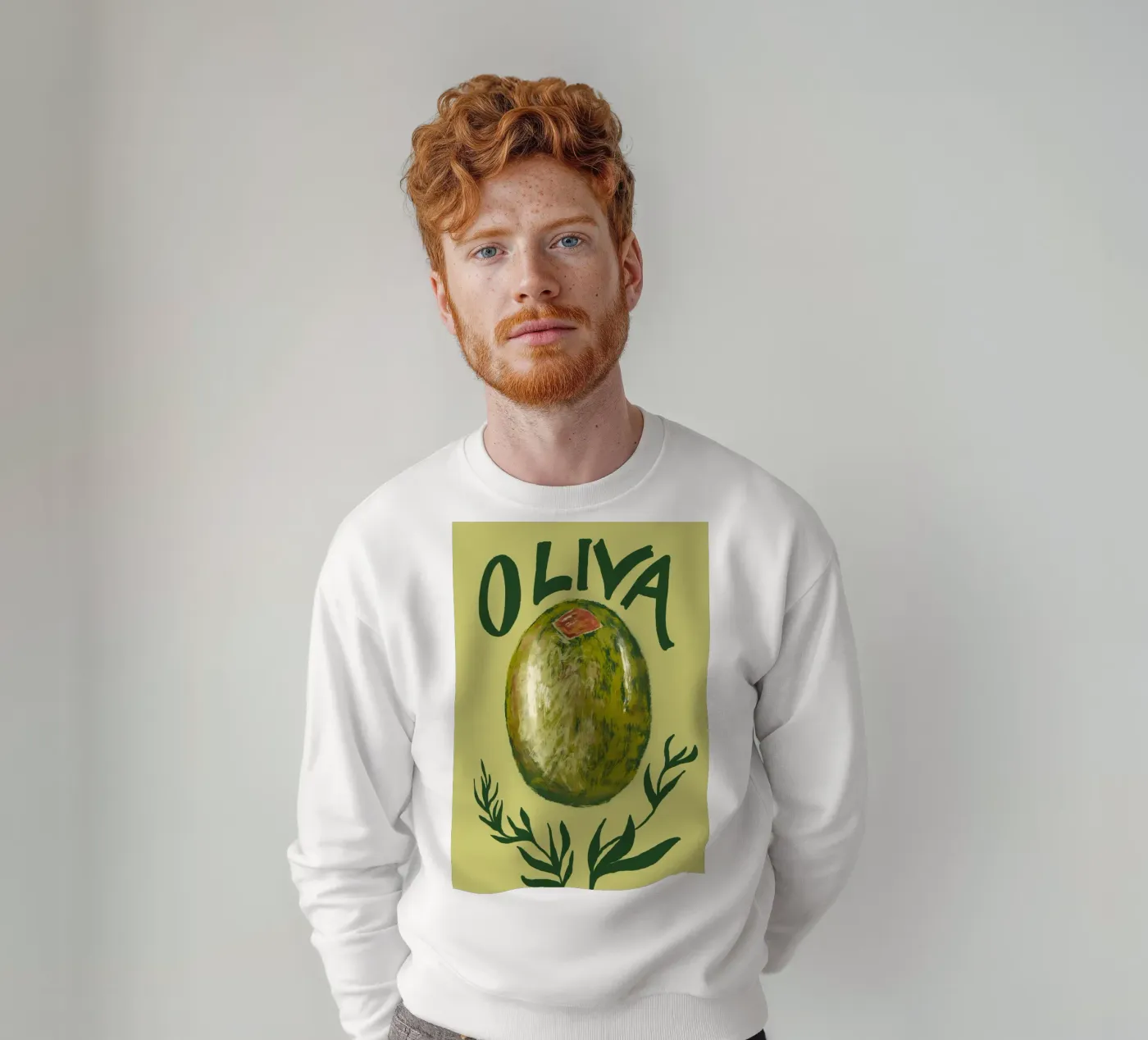 Oliva felpa da Studio Dolci