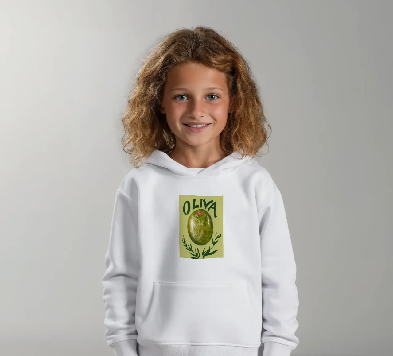 Oliva Kinder Hoodie von Studio Dolci