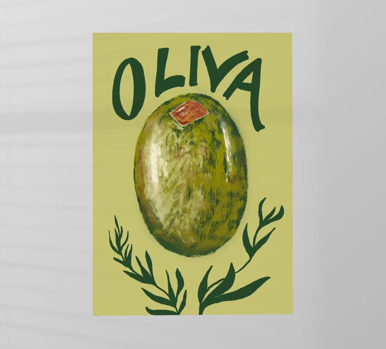 Oliva pellicola backlit da Studio Dolci