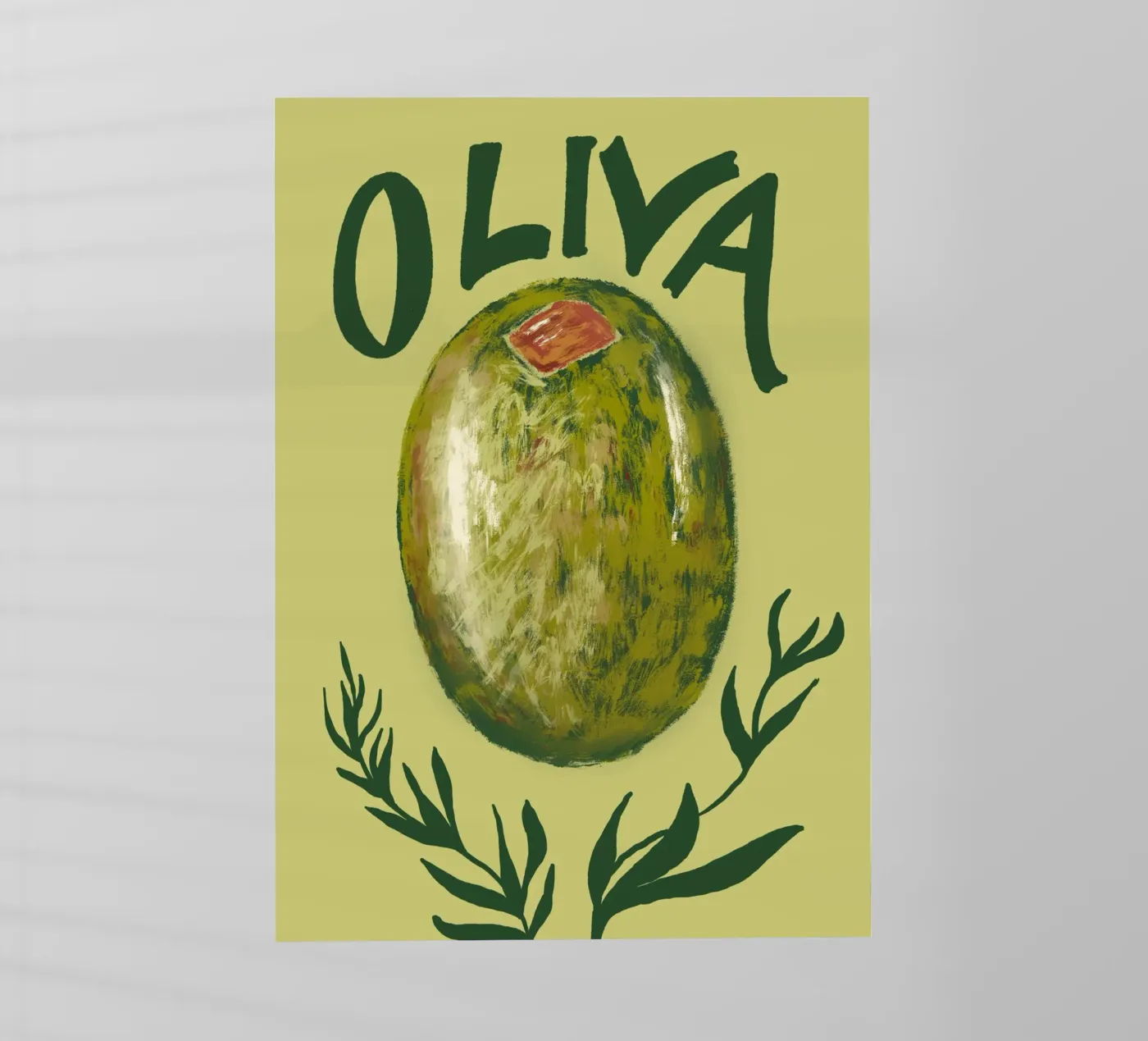 Oliva pellicola backlit da Studio Dolci