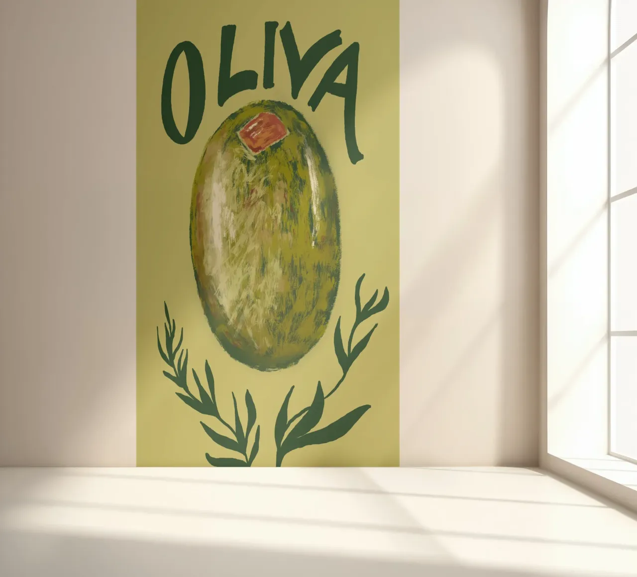 Oliva fotobehang van Studio Dolci