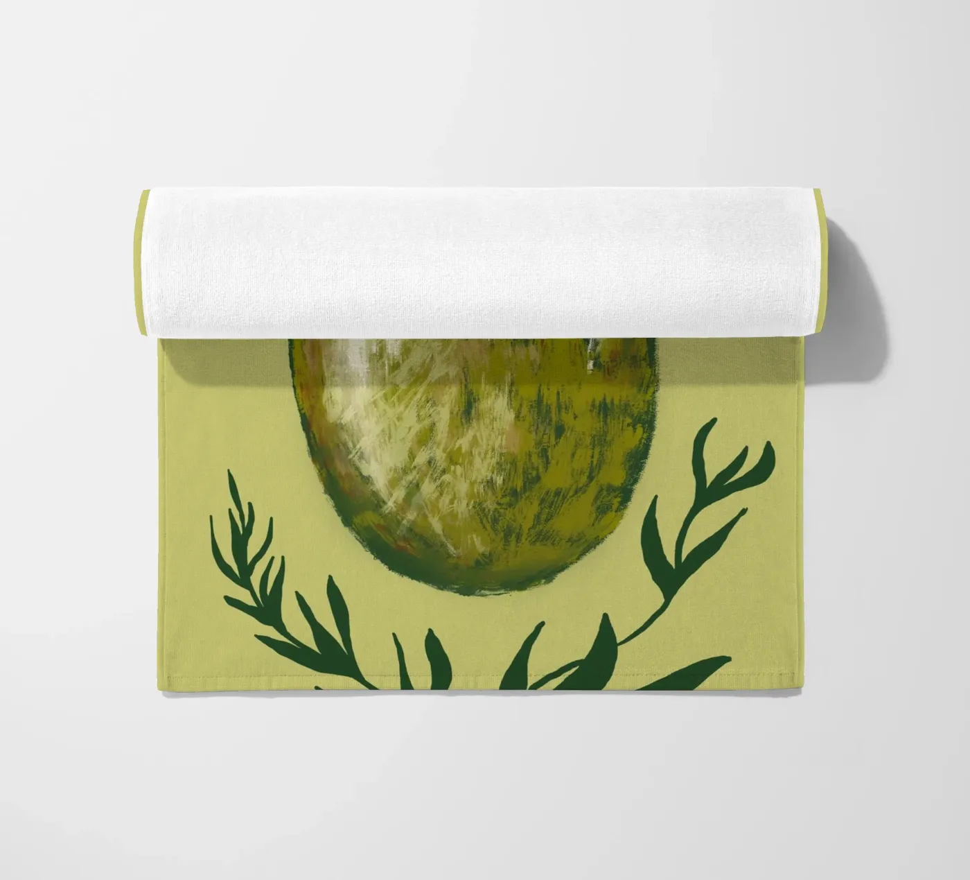 Oliva strandhanddoek van Studio Dolci