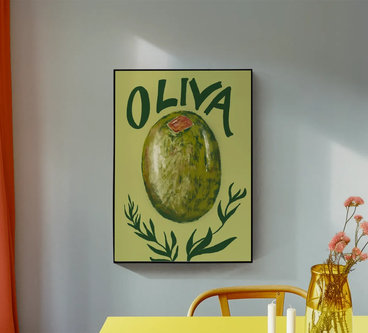 Oliva acryl van Studio Dolci