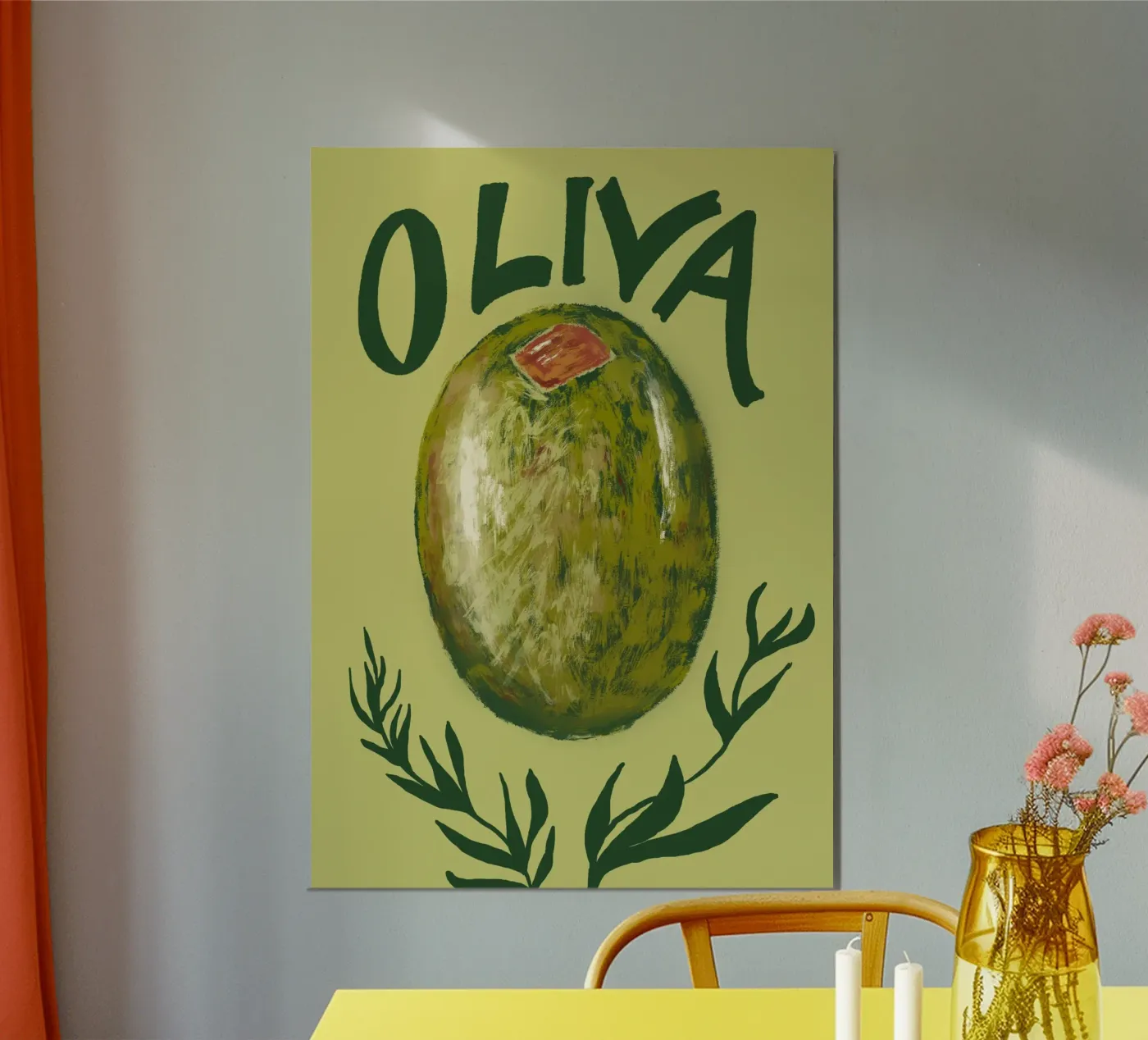 Oliva forex plate by Studio Dolci