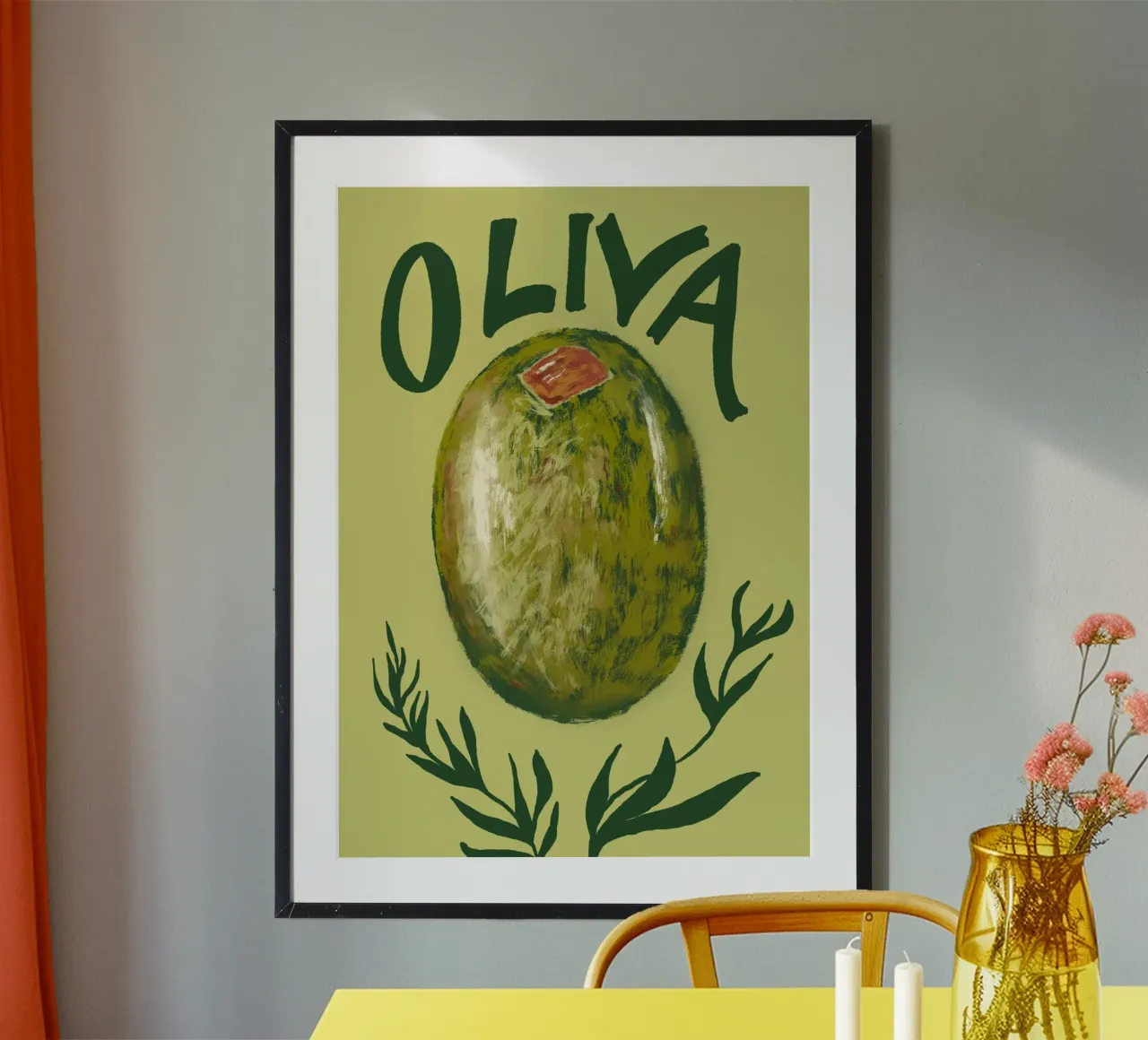 Oliva Poster von Studio Dolci