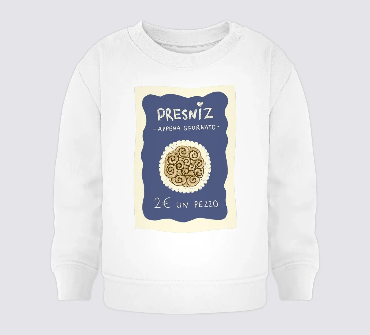 Presniz felpa neonato da Studio Dolci
