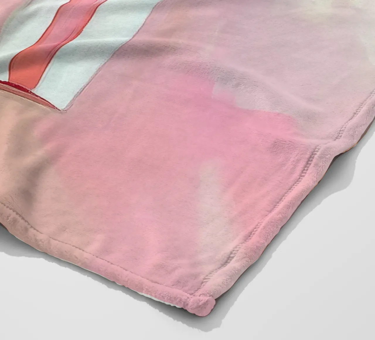 Fresh retro fries fleece blanket by Carinaprint