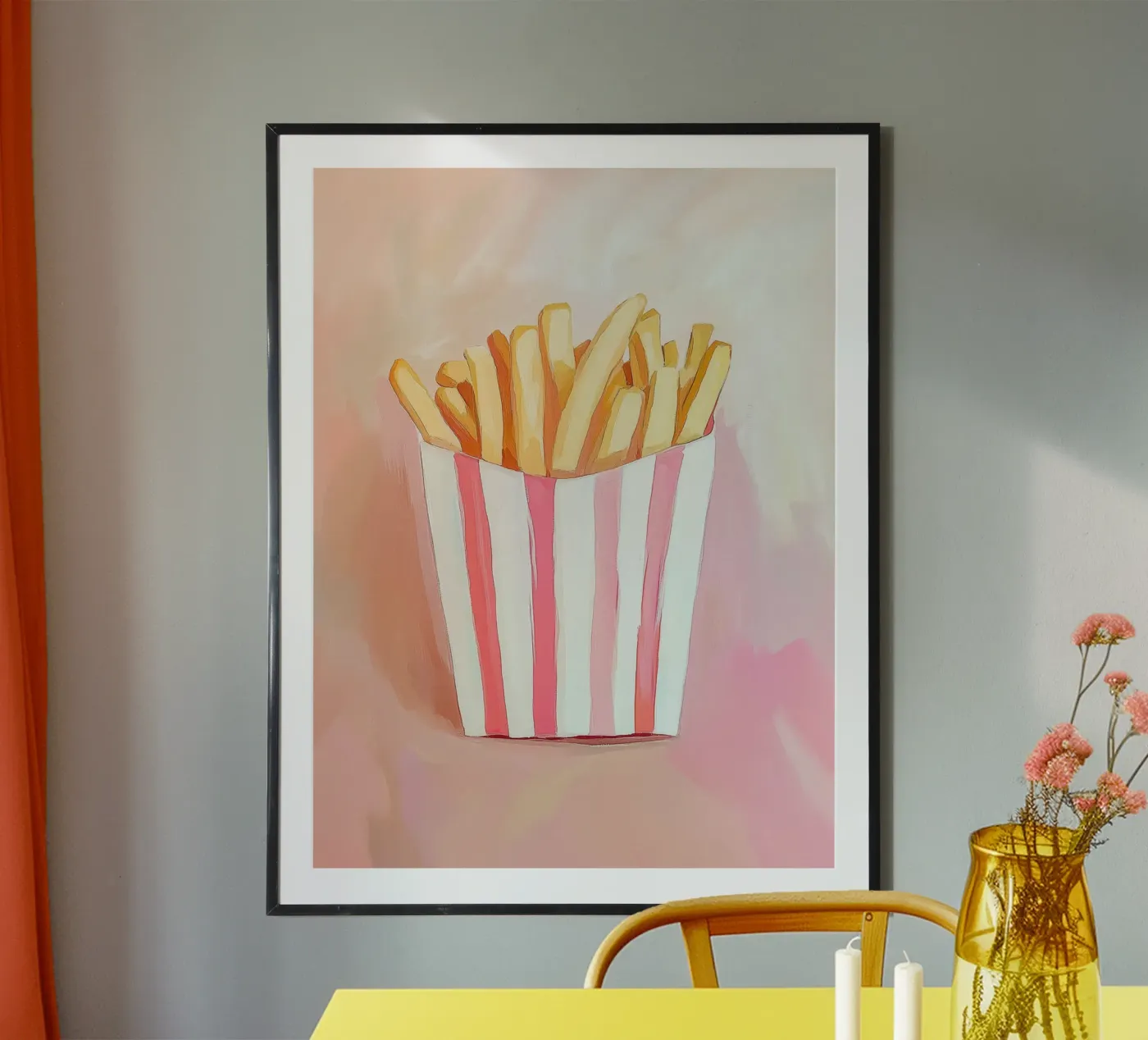 Patatine fresche e retrò poster da Carinaprint