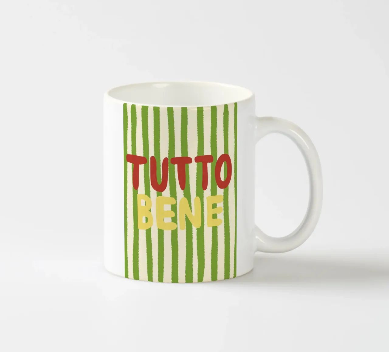 Tutto Bene tazza in ceramica da Studio Dolci
