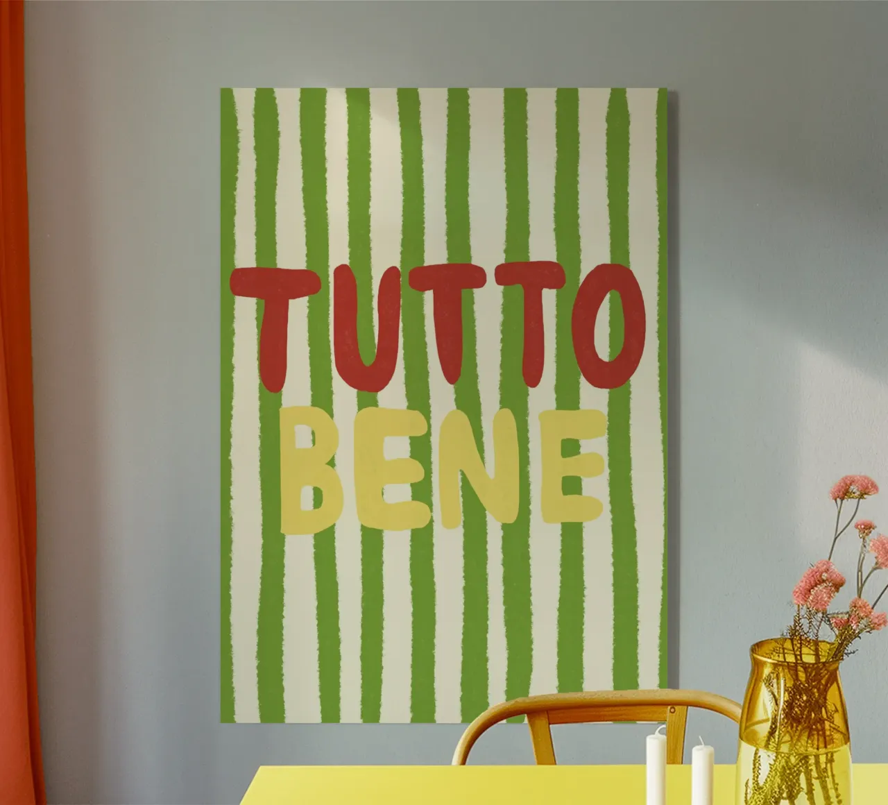 Tutto Bene plexiglass da Studio Dolci