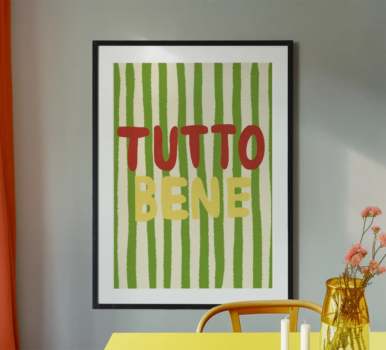 Tutto Bene Poster von Studio Dolci
