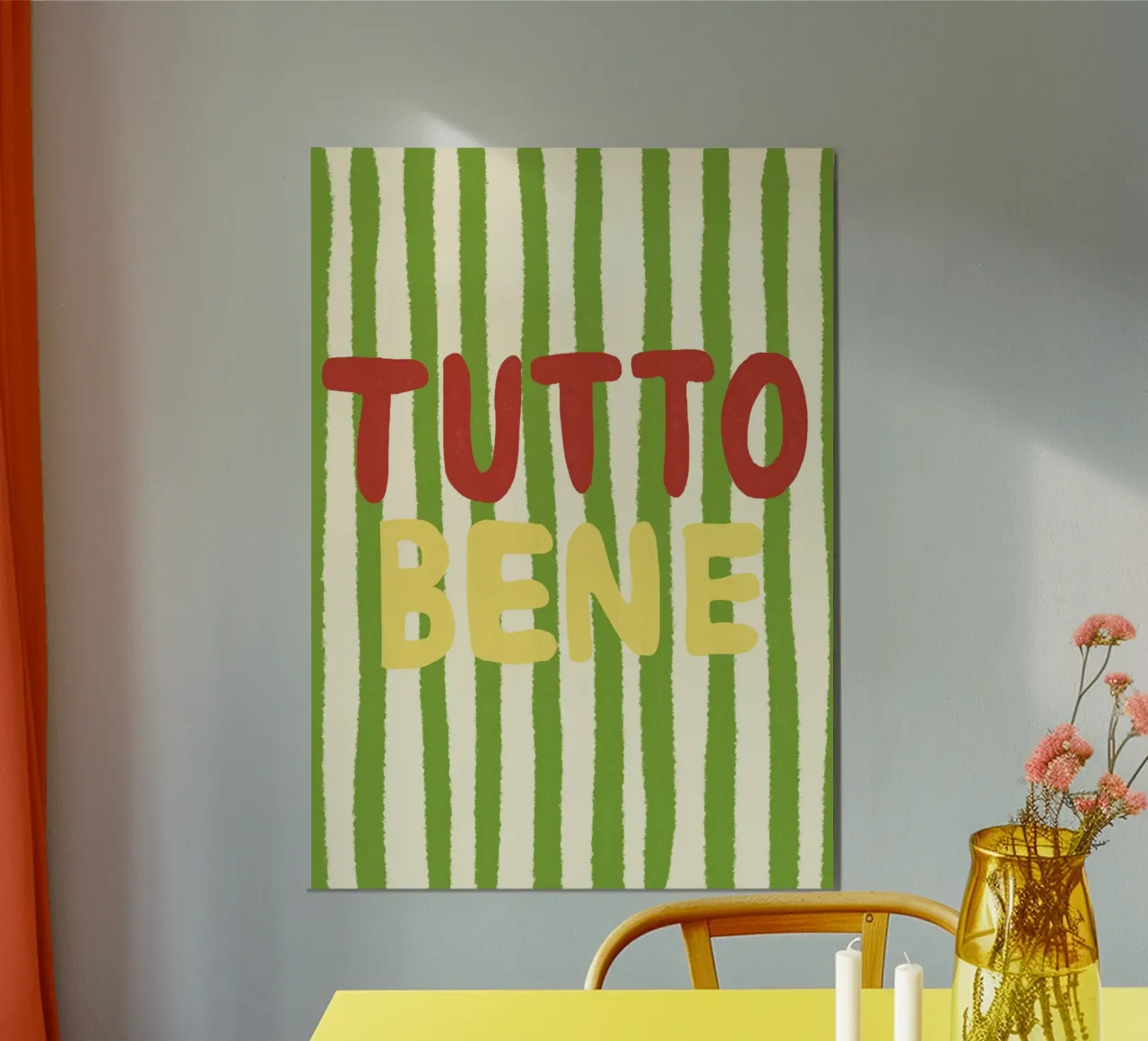 Tutto Bene Poster von Studio Dolci