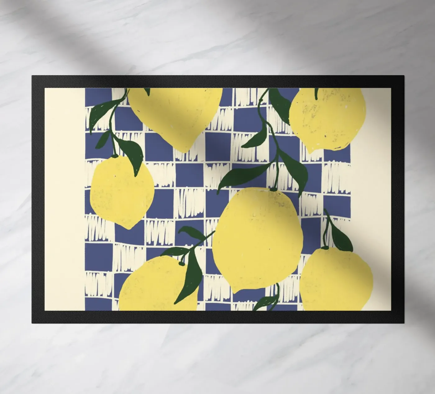 Zitronen doormat by Studio Dolci