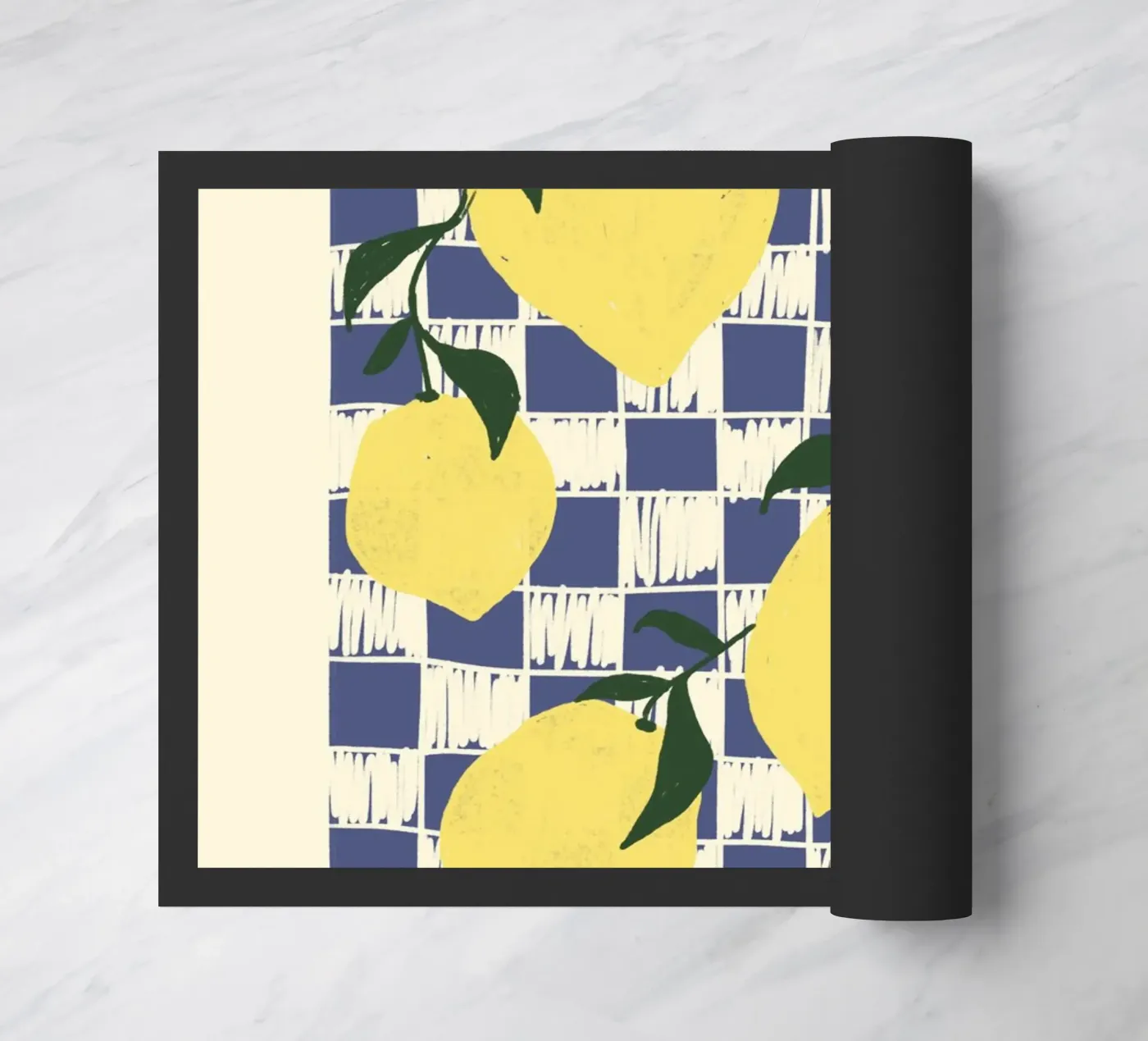 Zitronen doormat by Studio Dolci