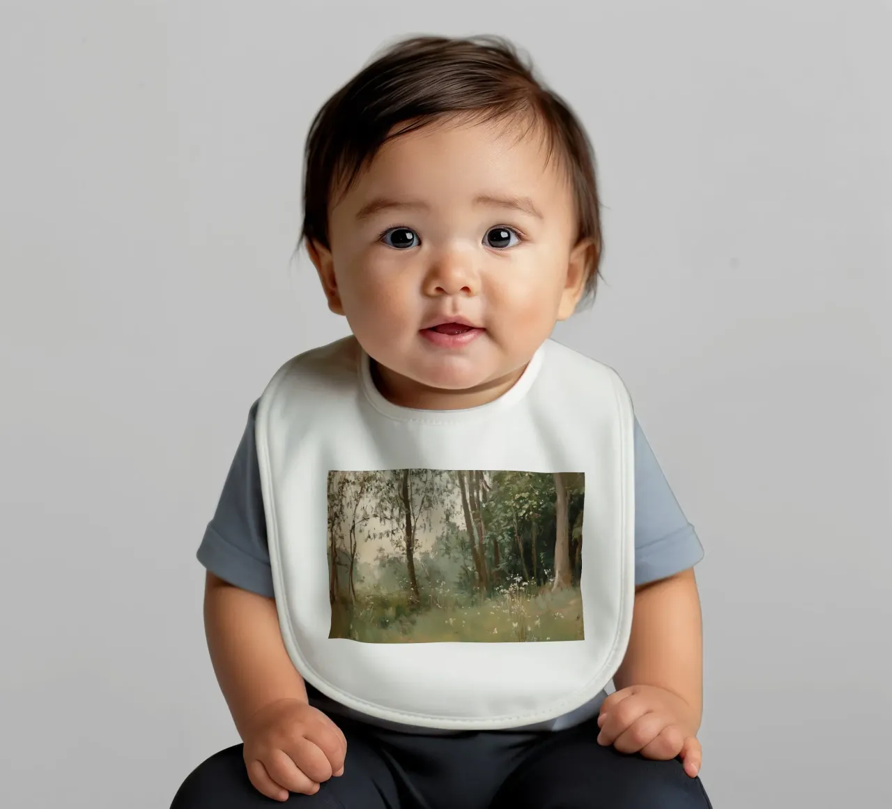 Foresta verde bavaglino da Melloi Art Print