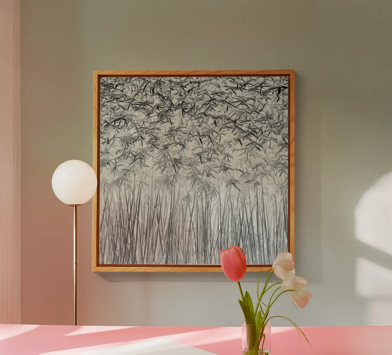 Parallelism - JEFFLIN LING acryl van Pictufy