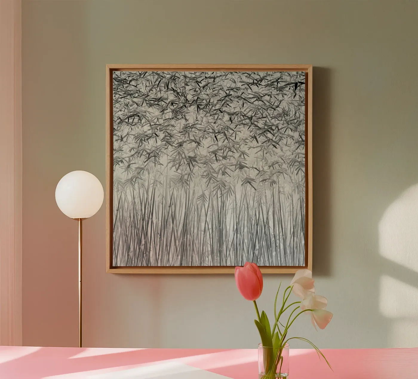 Parallelism - JEFFLIN LING canvas van Pictufy
