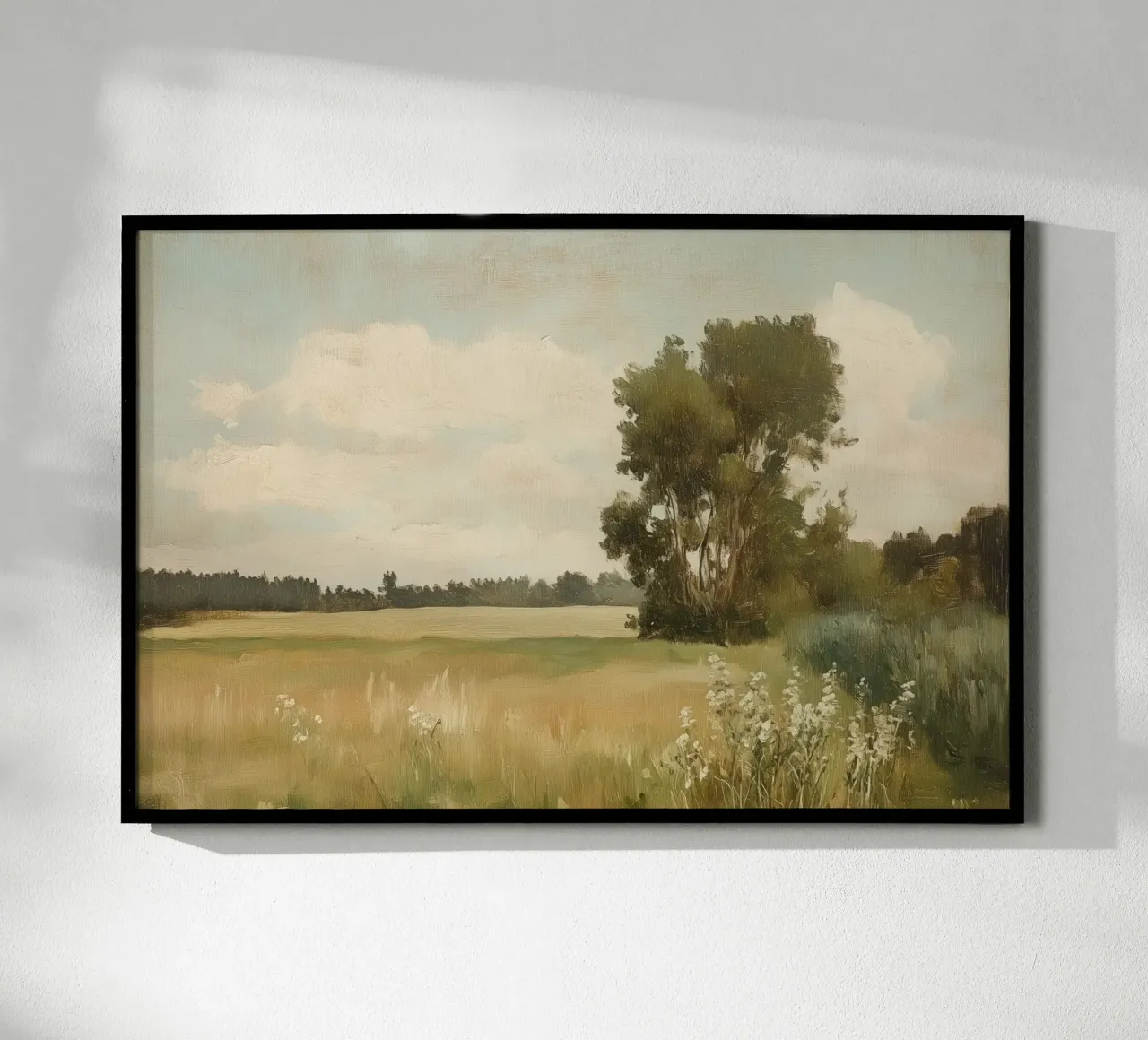 Paesaggio verde carta hahnemühle da Melloi Art Print