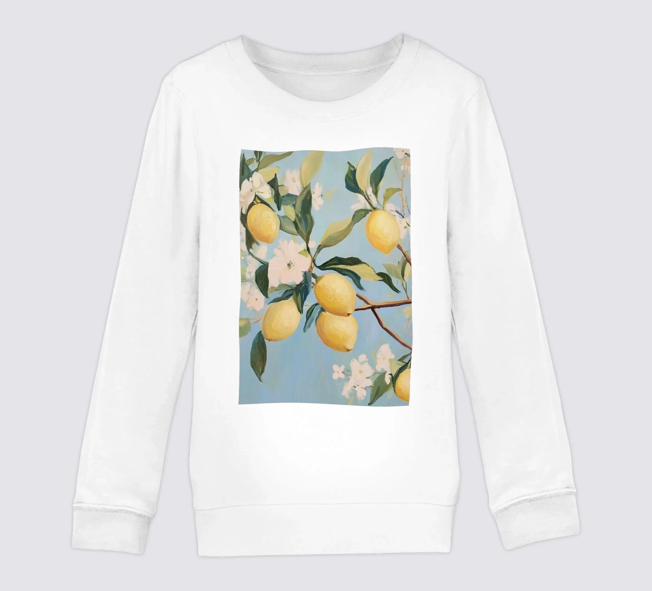 Rami di limone felpa bambino da Melloi Art Print