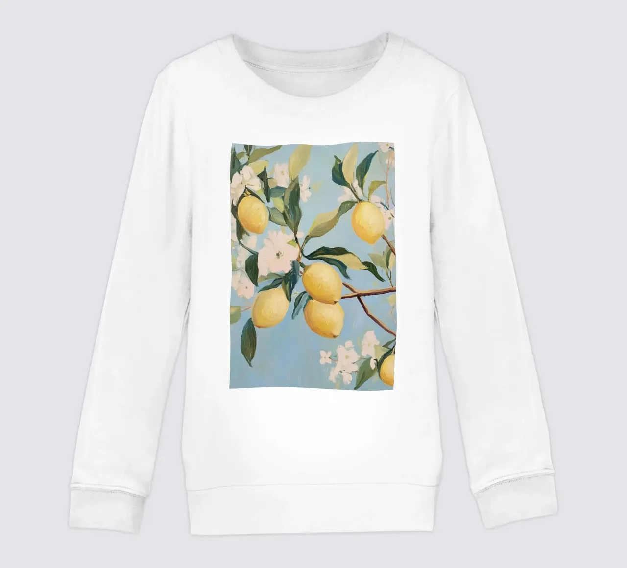 Rami di limone felpa bambino da Melloi Art Print