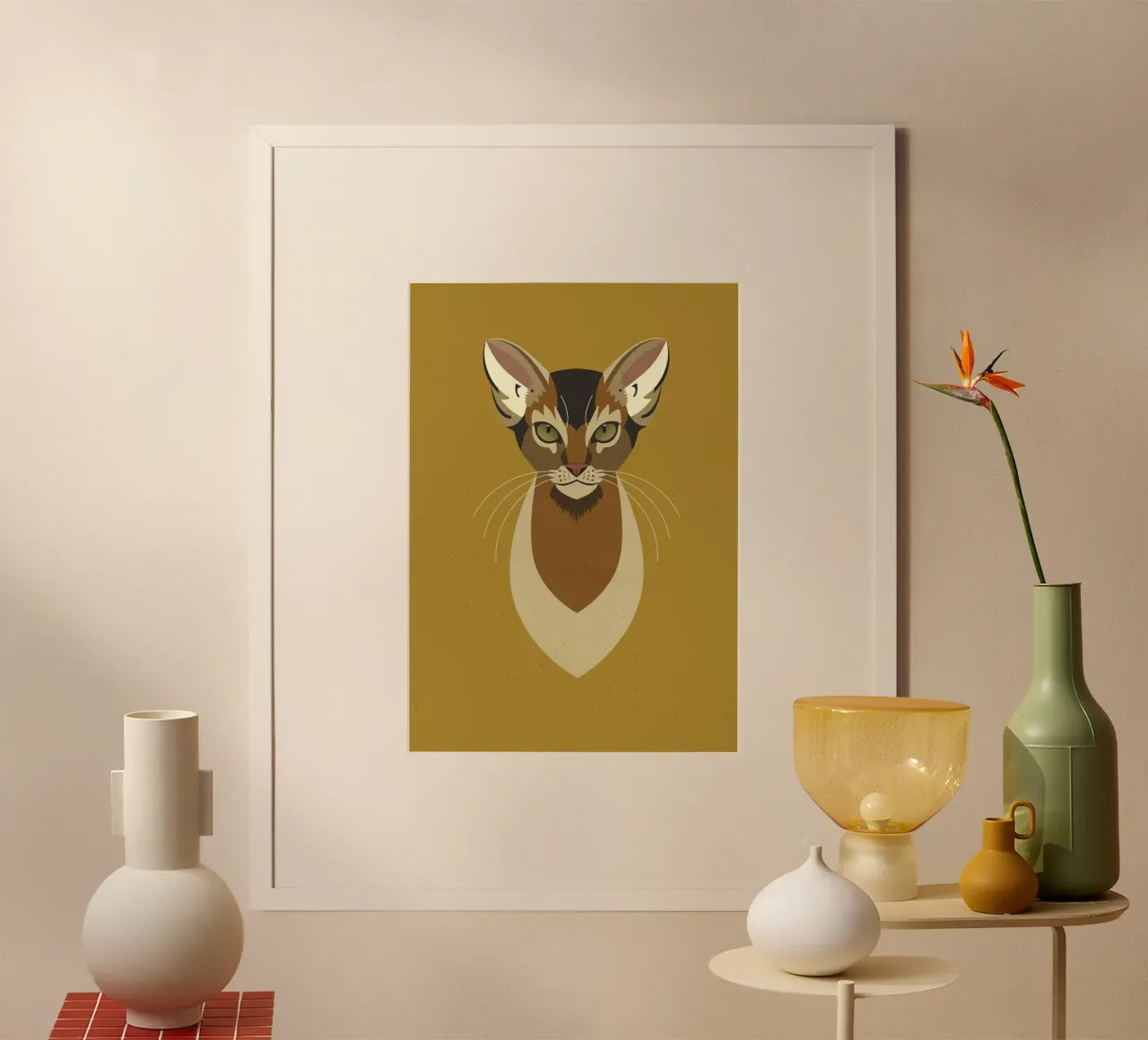 Burma Cat poster da DARIA IVANOVNA