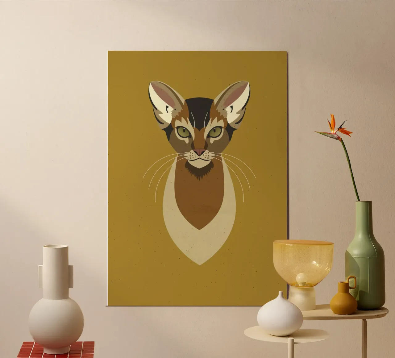 Burma Cat carta hahnemühle da DARIA IVANOVNA