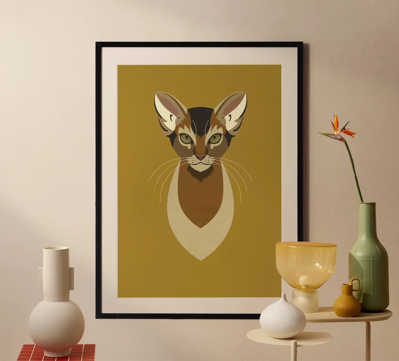 Burma Cat carta hahnemühle da DARIA IVANOVNA