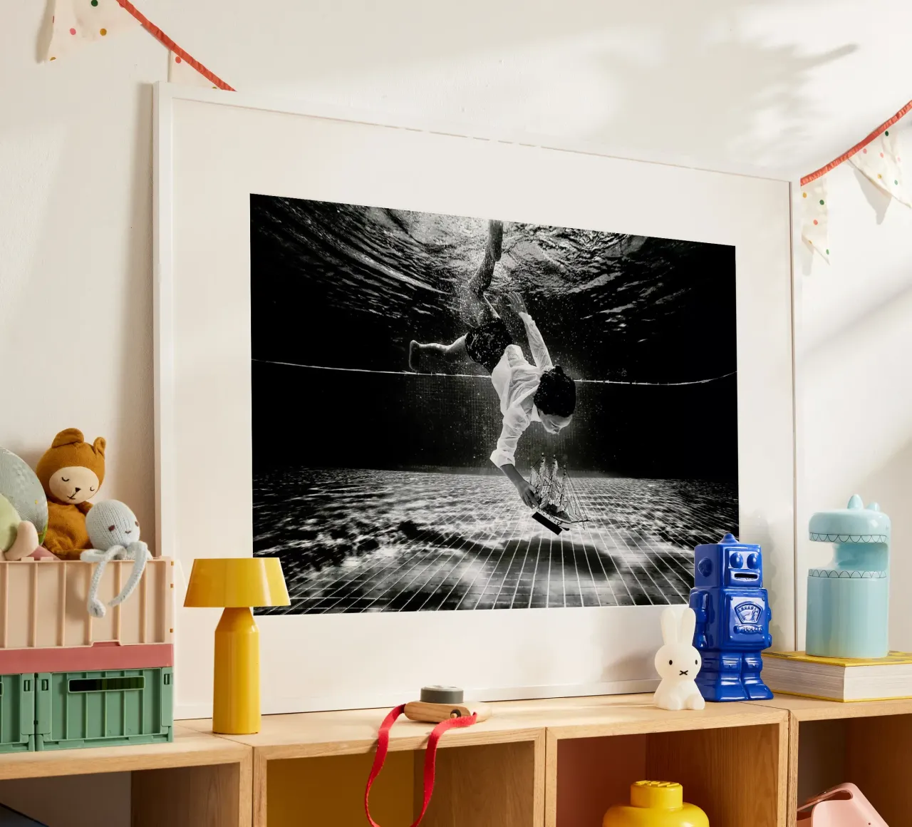 Mercan Murat Aslankara poster con telaio in legno da Pictufy