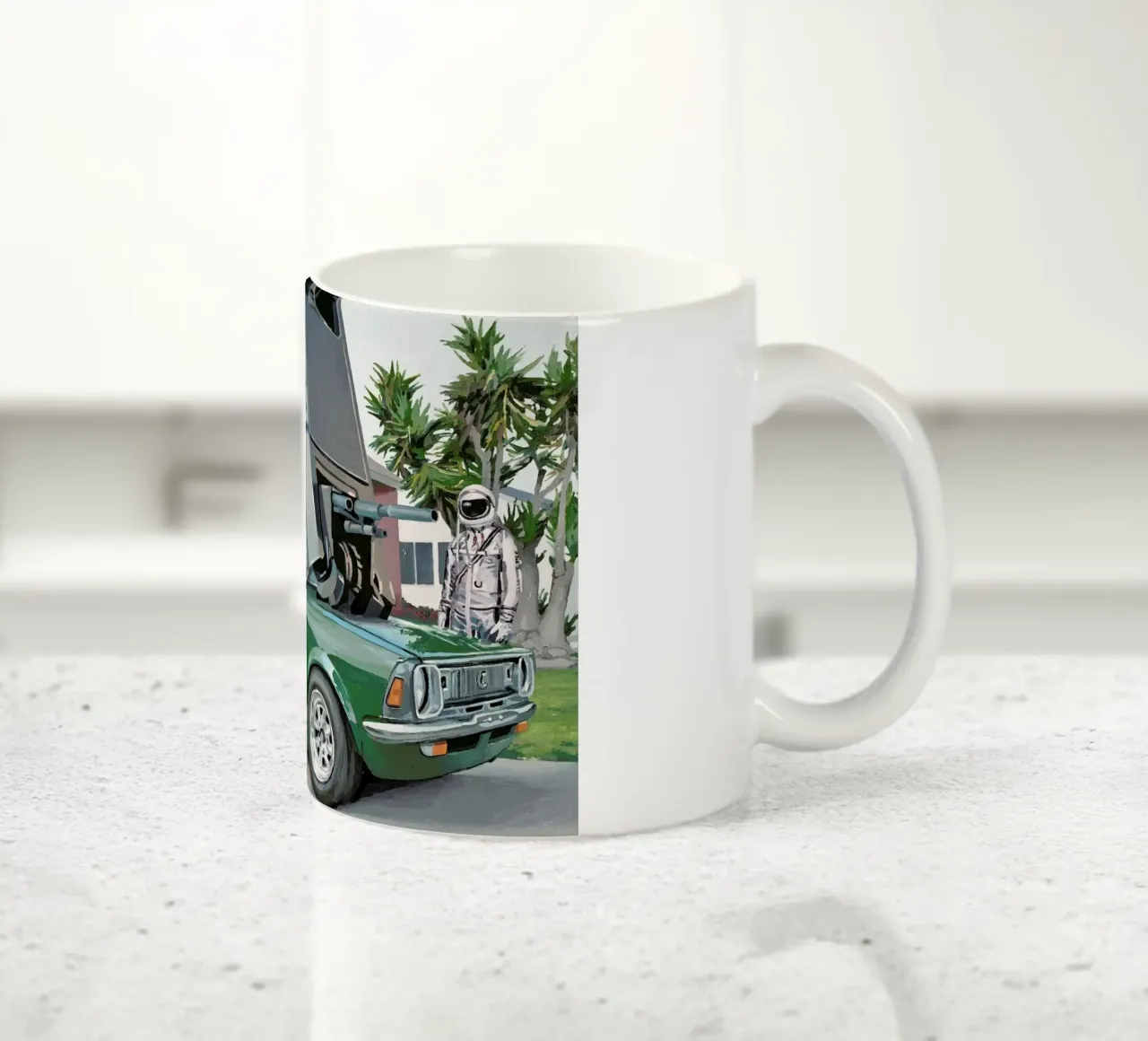 Hybride Vehicle tazza in ceramica da Scott Listfield