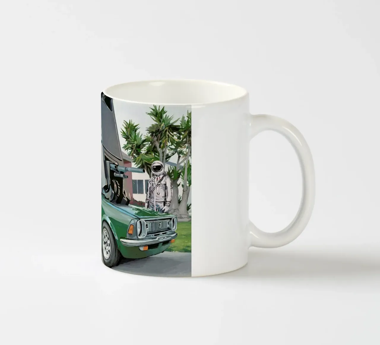 Hybride Vehicle tazza in ceramica da Scott Listfield
