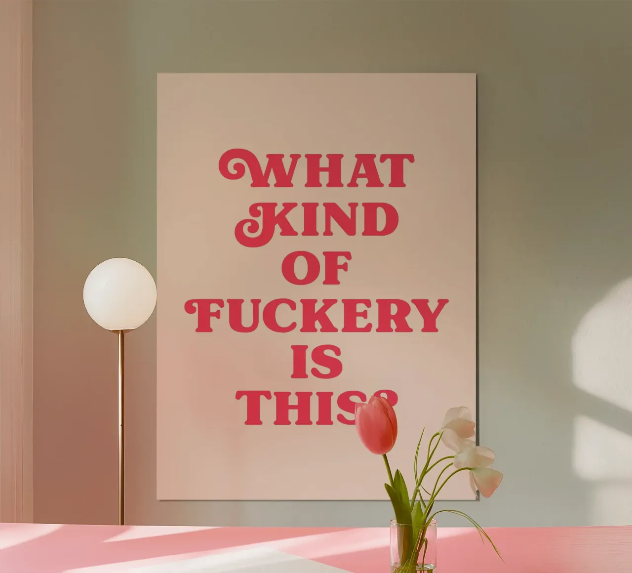 Che razza di cazzata è questa divertente citazione poster da Paigaam Studio