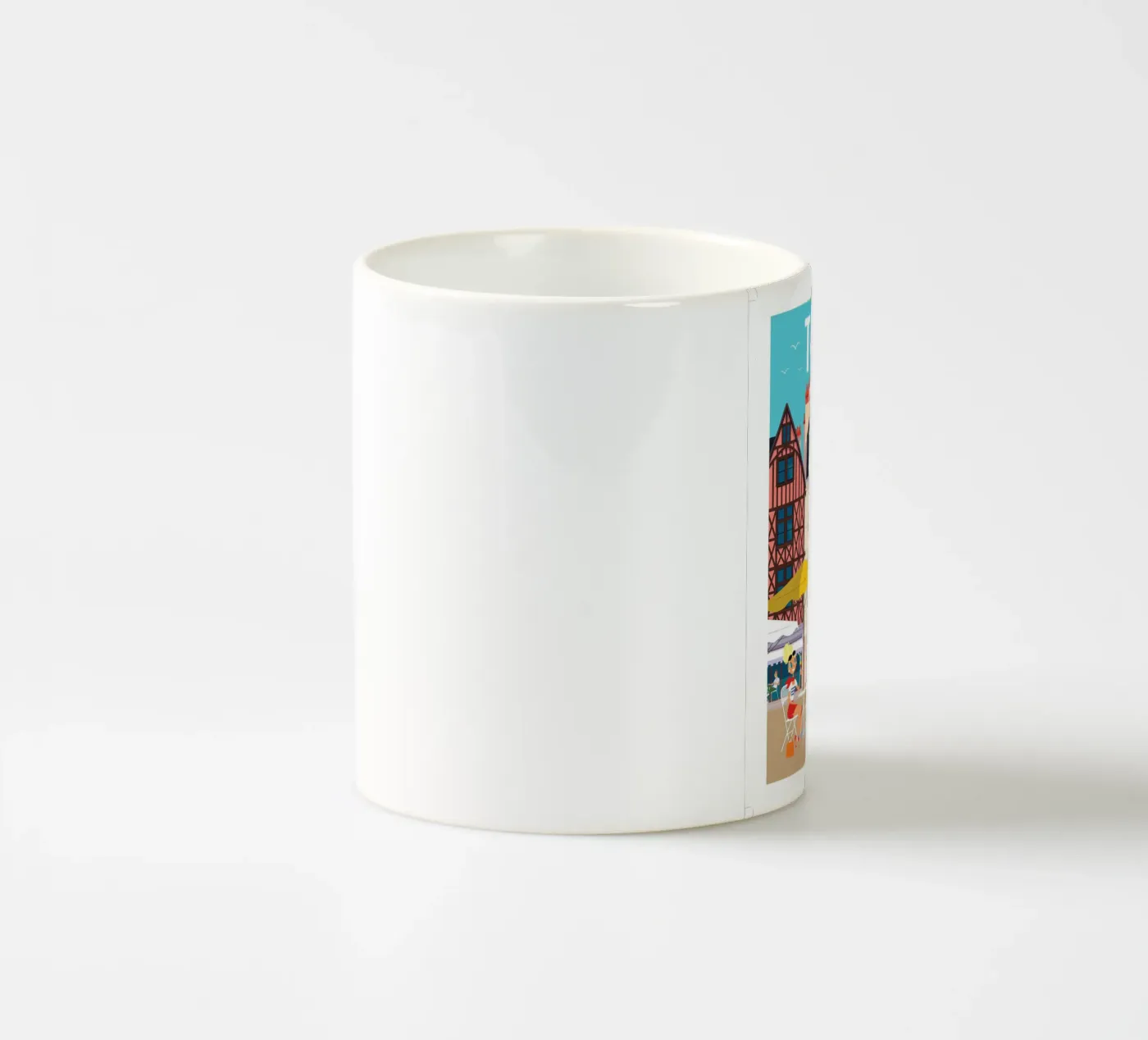 tours ceramic mug by Raphaël Delerue