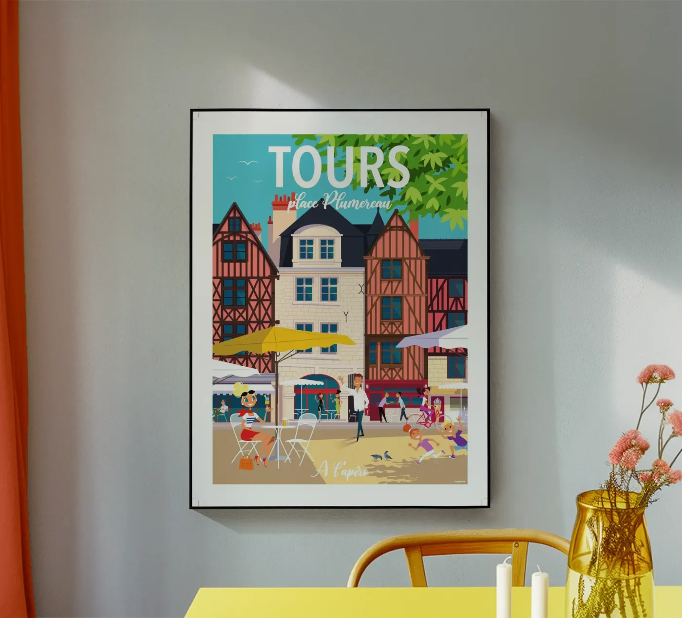 tours acryl van Raphaël Delerue
