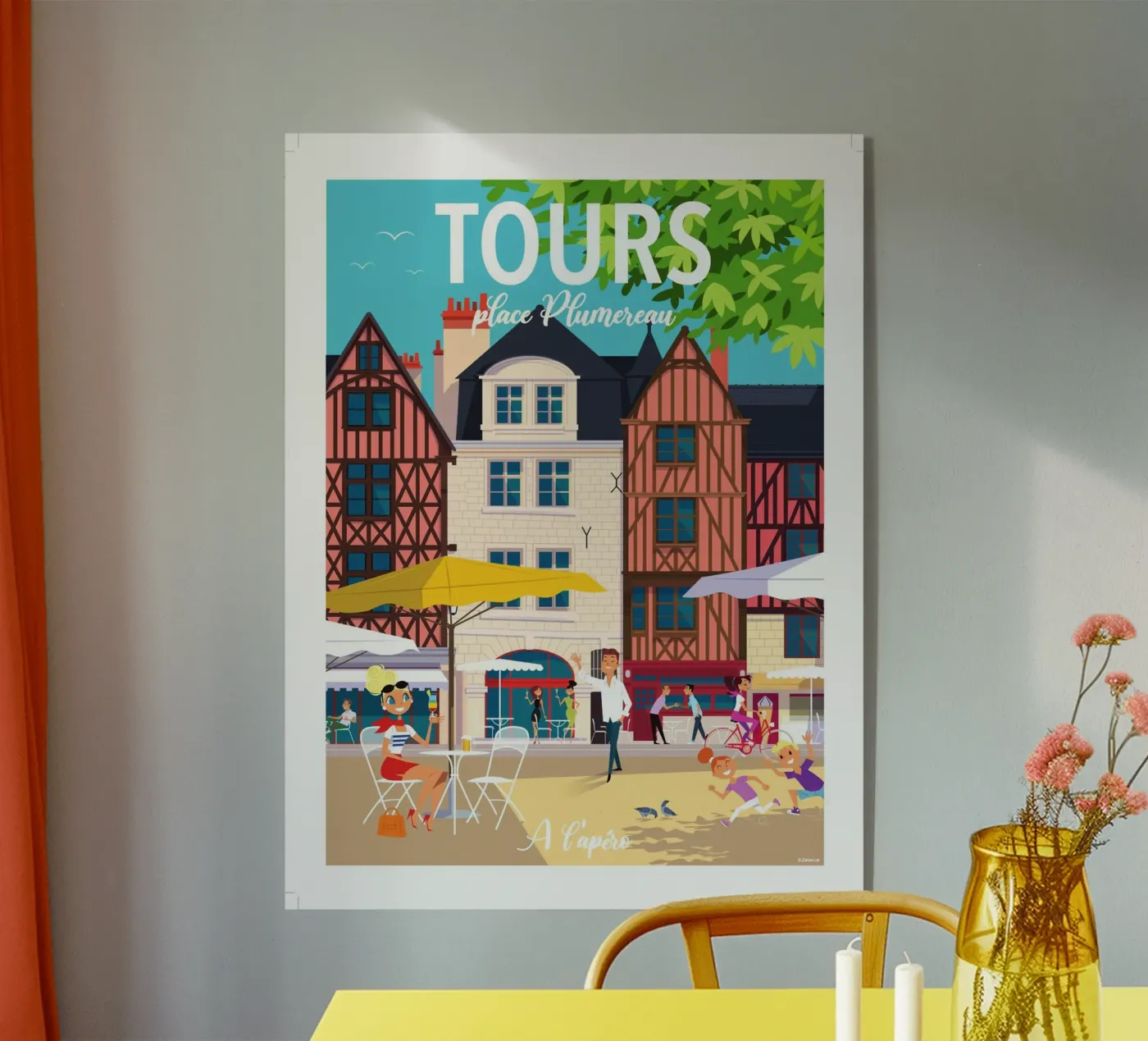 tours acryl van Raphaël Delerue