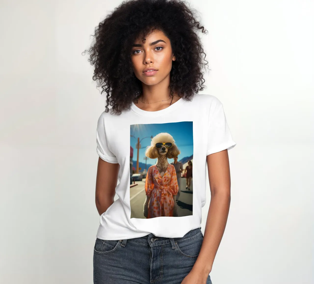Margot Frauen T-Shirt von Affiches Chien Originales – Dogland