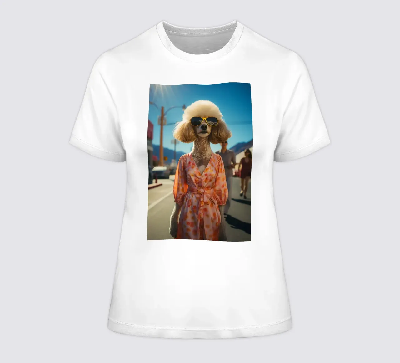 Margot Frauen T-Shirt von Affiches Chien Originales – Dogland