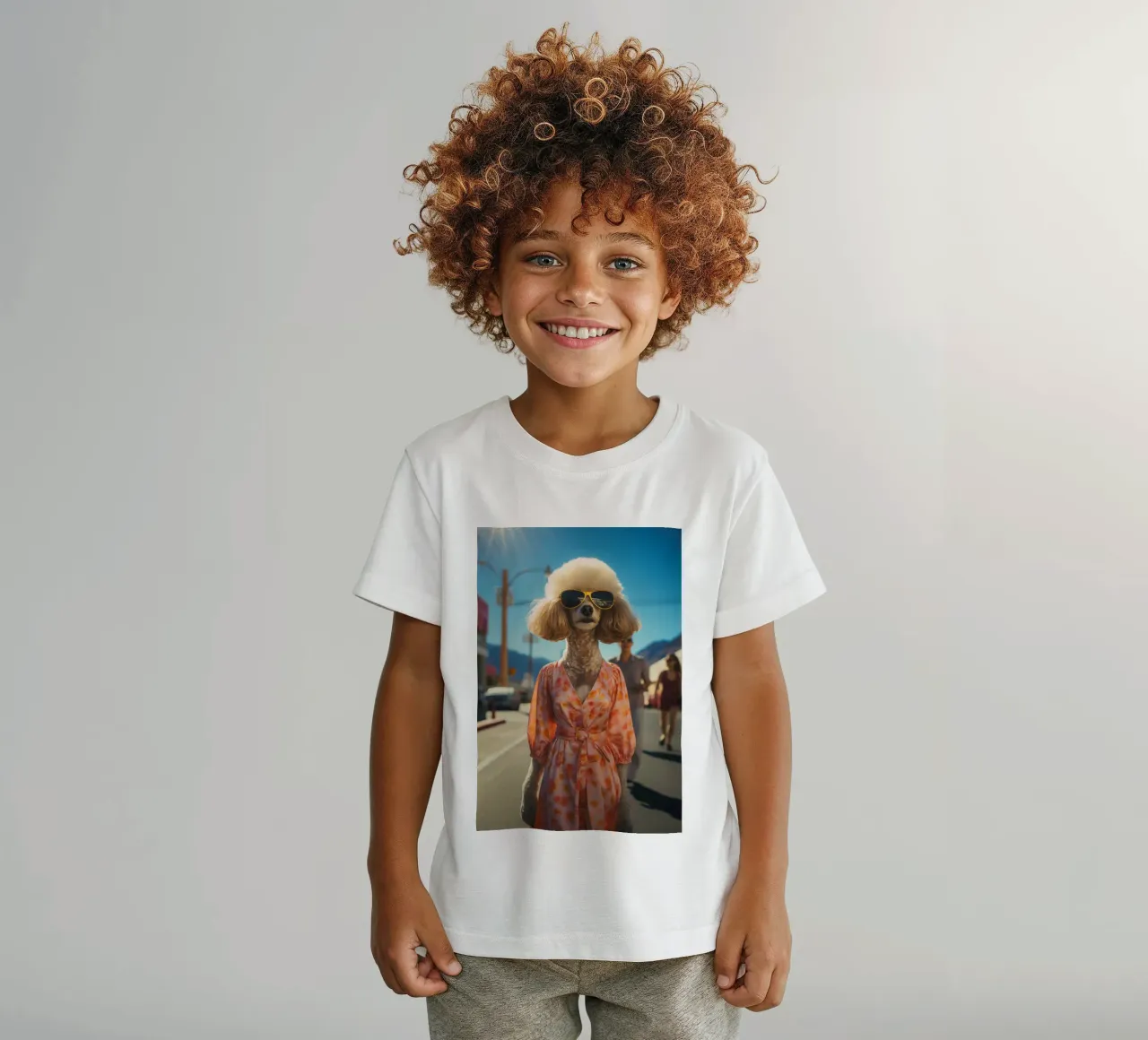 Margot t-shirt bambini da Affiches Chien Originales – Dogland